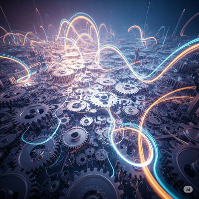 Testing in Production abstract image