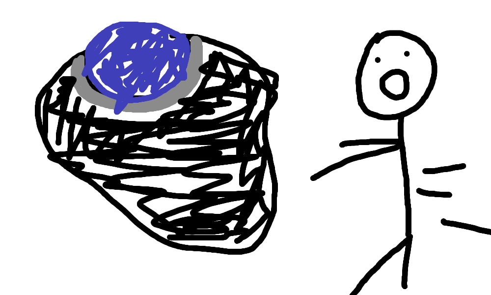 It's beautiful I run towards the trackball mouse